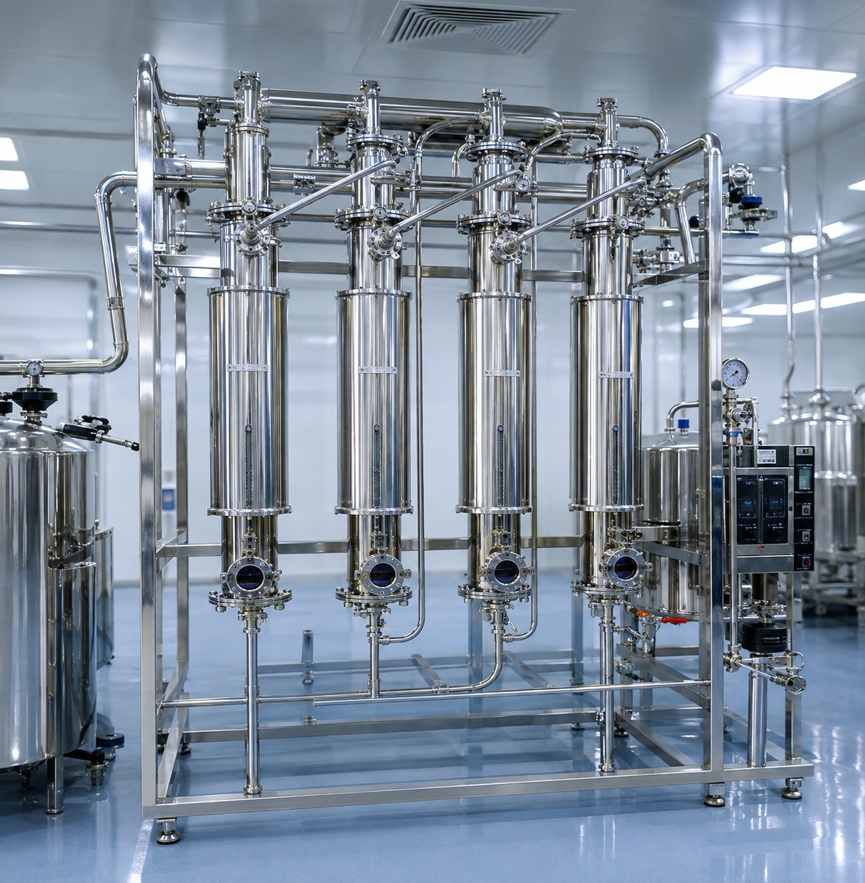Multi Column Distillation Plant